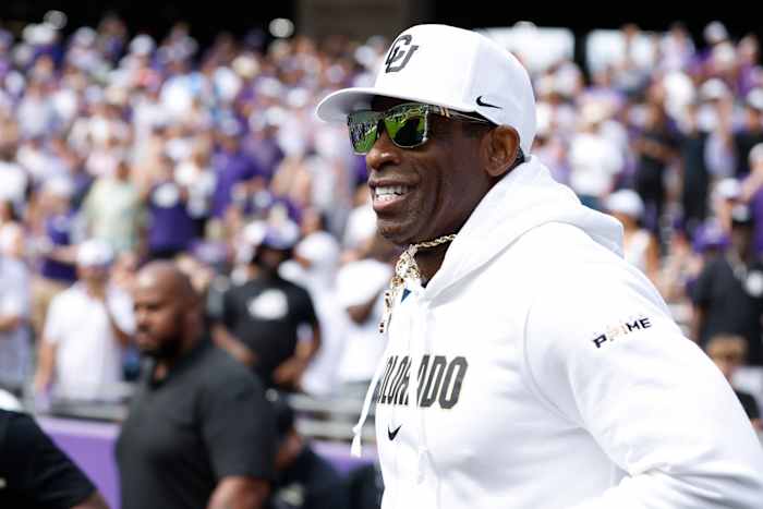 Deion Sanders 2023 Colorado vs TCU football USATSI_21332095